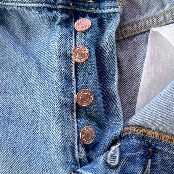 Free People x We The Free Maggie Straight Jean in Faded Blue Size 26 - Picture 11 of 12